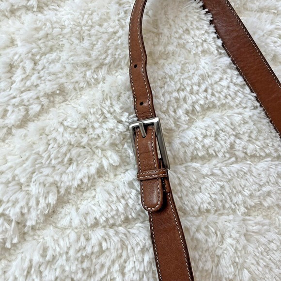 Hobo International Saddle Bag Messenger Brown Leather Shoulder Satchel Purse - Picture 15 of 16